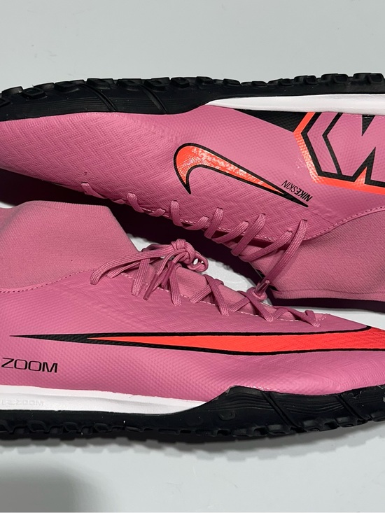 Nike Other - Nike Mercurial Superfly 9 Academy TF Mens 12 Pink Turf Soccer Cleats FQ8331-600